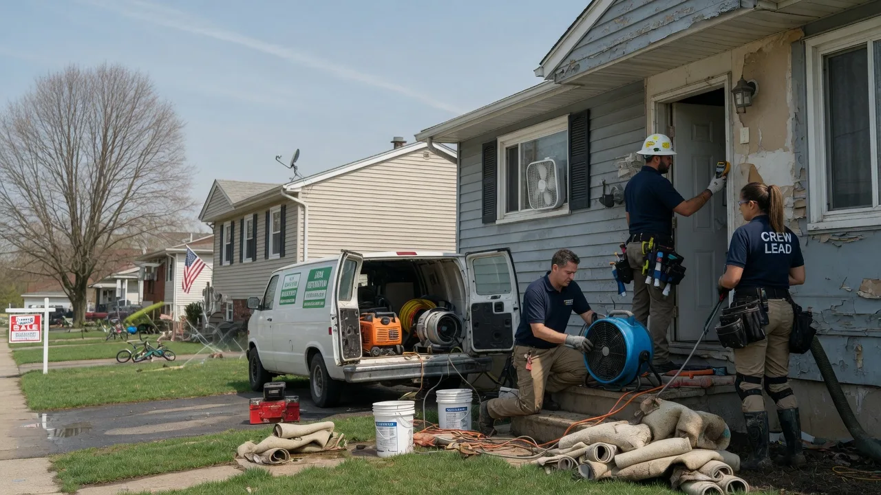 Flood Cleanup in Bitely, MI near me